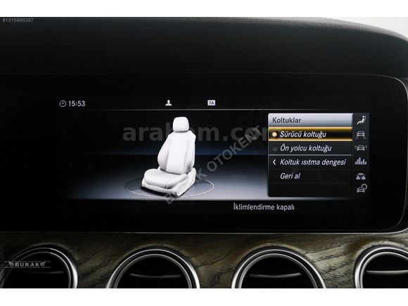 BURAK OTOKENT ' DEN HATASIZ MERCEDES E200d EXCLUSİVE