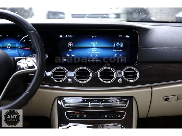 HATASIZ 2021 MERCEDES E 200d EXCULUSIVE+ÇİFT HAFIZA+VAKUM+PERDE