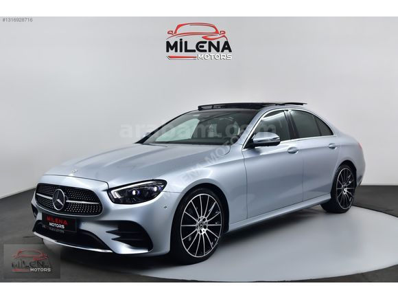 MİLENA'DAN 2023 E200D AMG/BURMESTER/VAKUM/MULTİBEAM/20"JANT/360