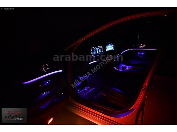 MİLENA'DAN 2023 E200D AMG/BURMESTER/VAKUM/MULTİBEAM/20"JANT/360