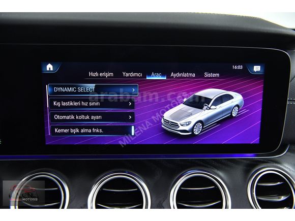 MİLENA'DAN 2023 E200D AMG/BURMESTER/VAKUM/MULTİBEAM/20"JANT/360