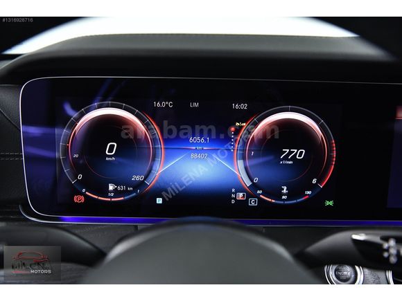 MİLENA'DAN 2023 E200D AMG/BURMESTER/VAKUM/MULTİBEAM/20"JANT/360