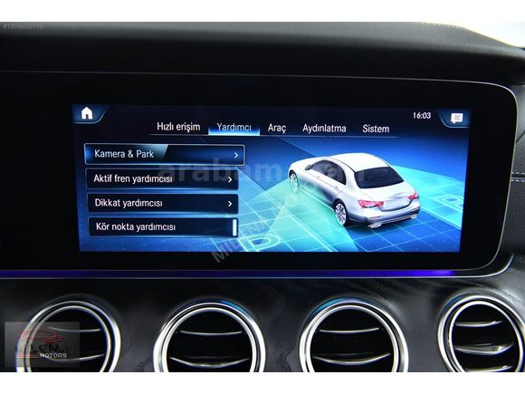 MİLENA'DAN 2023 E200D AMG/BURMESTER/VAKUM/MULTİBEAM/20"JANT/360