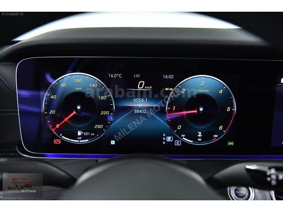 MİLENA'DAN 2023 E200D AMG/BURMESTER/VAKUM/MULTİBEAM/20"JANT/360