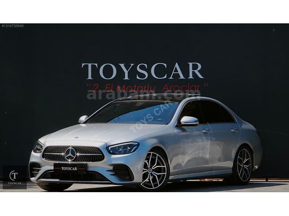 TOYSCAR_2022_MERCEDES_E200D_AMG_HATASIZ_36_AY_VADE_TAKSİT_İMKANI