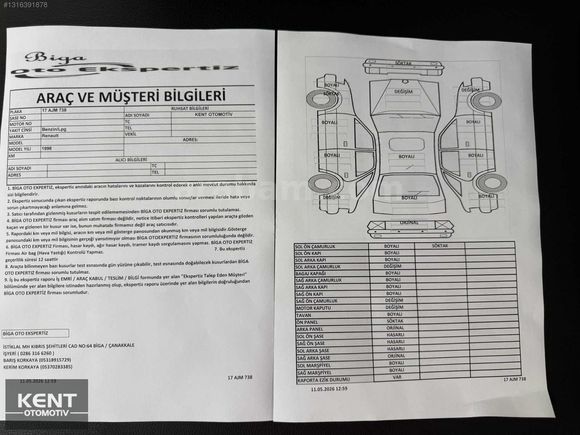 98 MODEL-LPG'Lİ-BAKIMLI-KLİMALI-AİRBAG-HATCBACK EUROPA