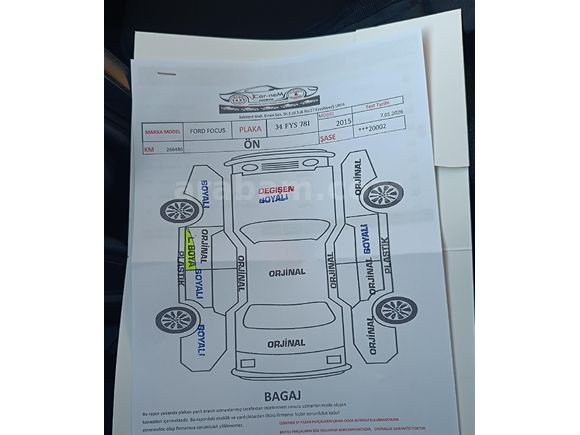 Sahibinden Ford Focus 1.6 TDCi Trend X 2015 Model