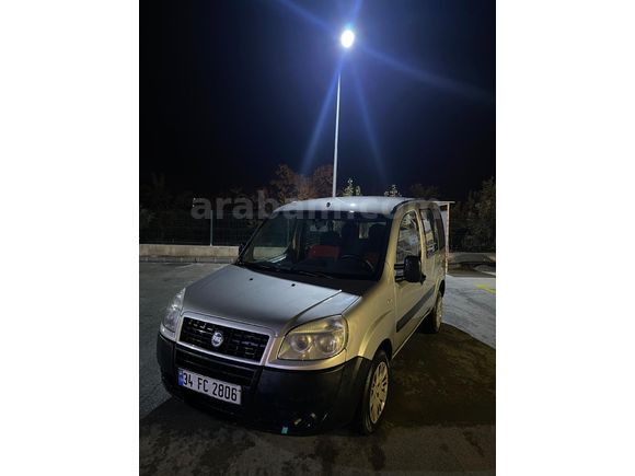 Sahibinden Fiat Doblo Combi 1.3 Multijet Active 2008 Model  340.000 km Gri (Gümüş)