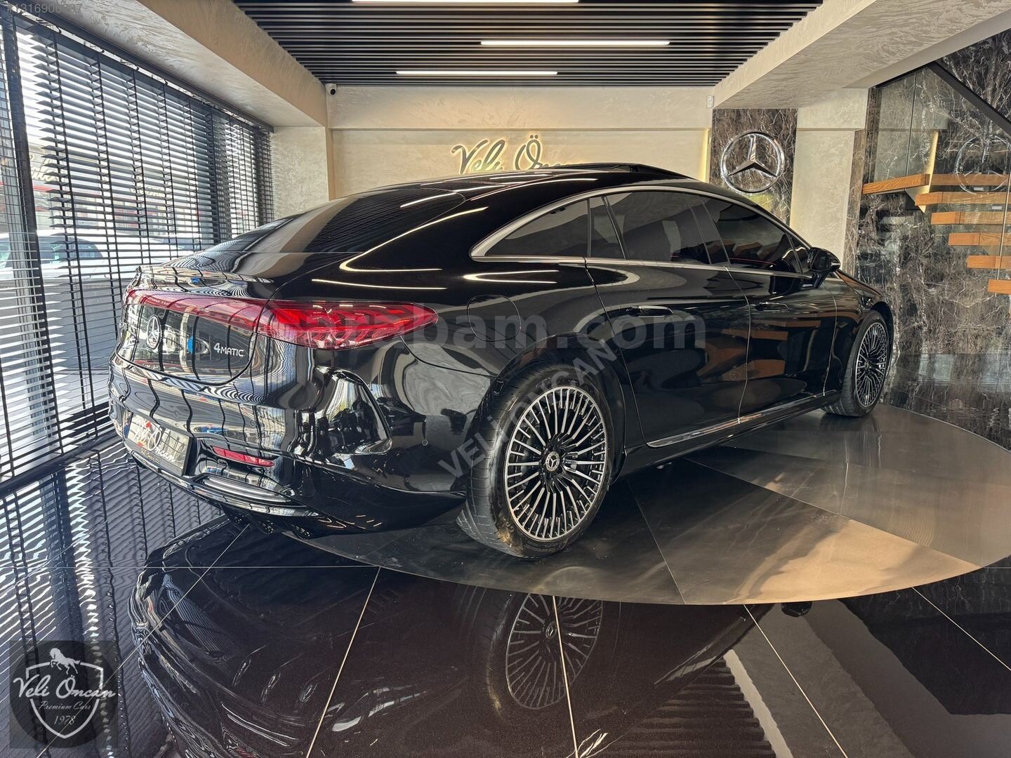 Galeriden Mercedes - Benz EQS 450+ 2025 Model Konya 10.000 km Siyah 4