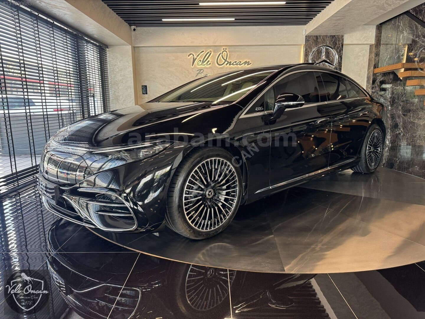 Galeriden Mercedes - Benz EQS 450+ 2025 Model Konya 10.000 km Siyah 3