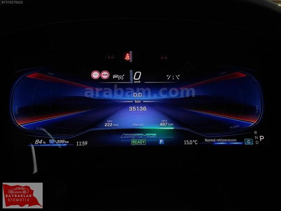 BAYRAKLAR'DAN 2022 EQS 53 4MATİC+AMG PERFORMANCE ÖZEL SİPARİŞ
