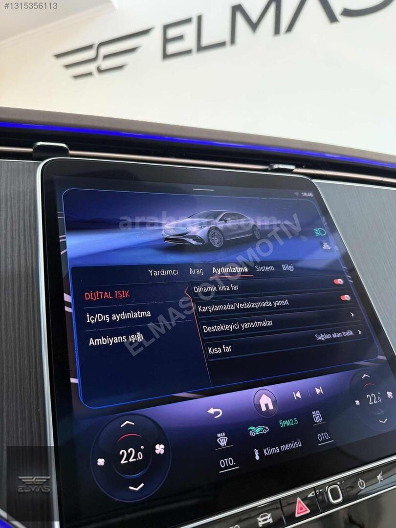 Galeriden Mercedes - Benz EQS 350 AMG 2022 Model Aydın 37.500 km Gri 6