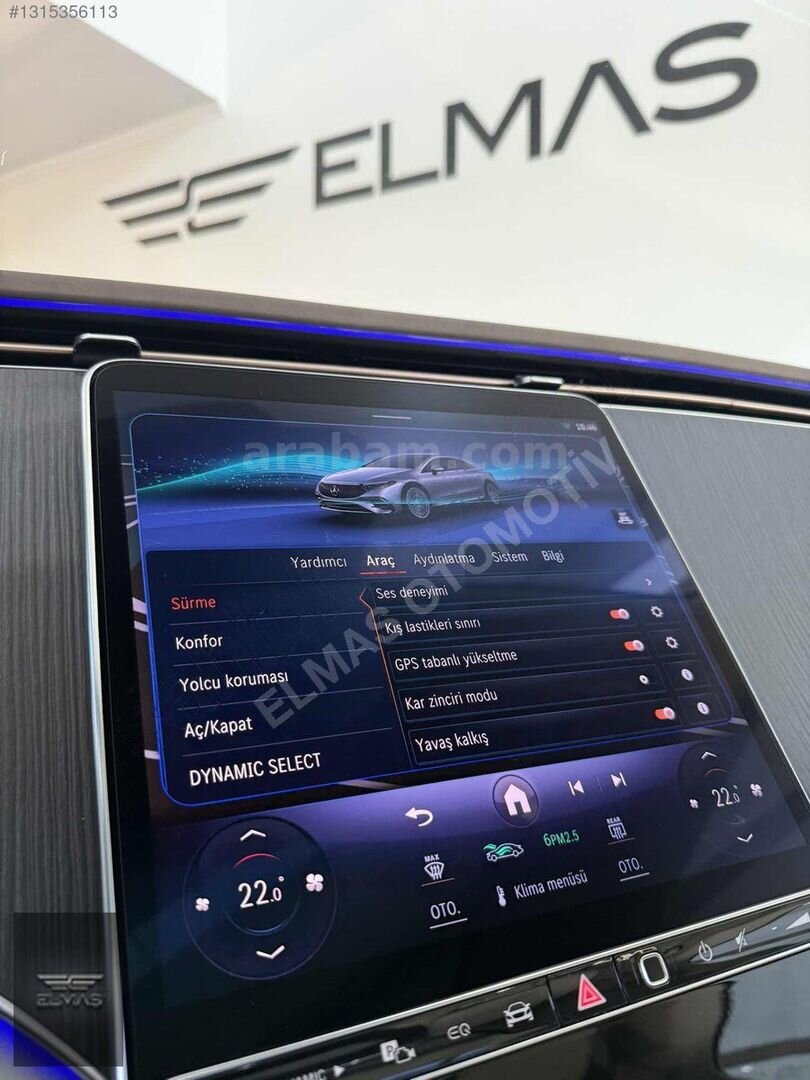Galeriden Mercedes - Benz EQS 350 AMG 2022 Model Aydın 37.500 km Gri 7