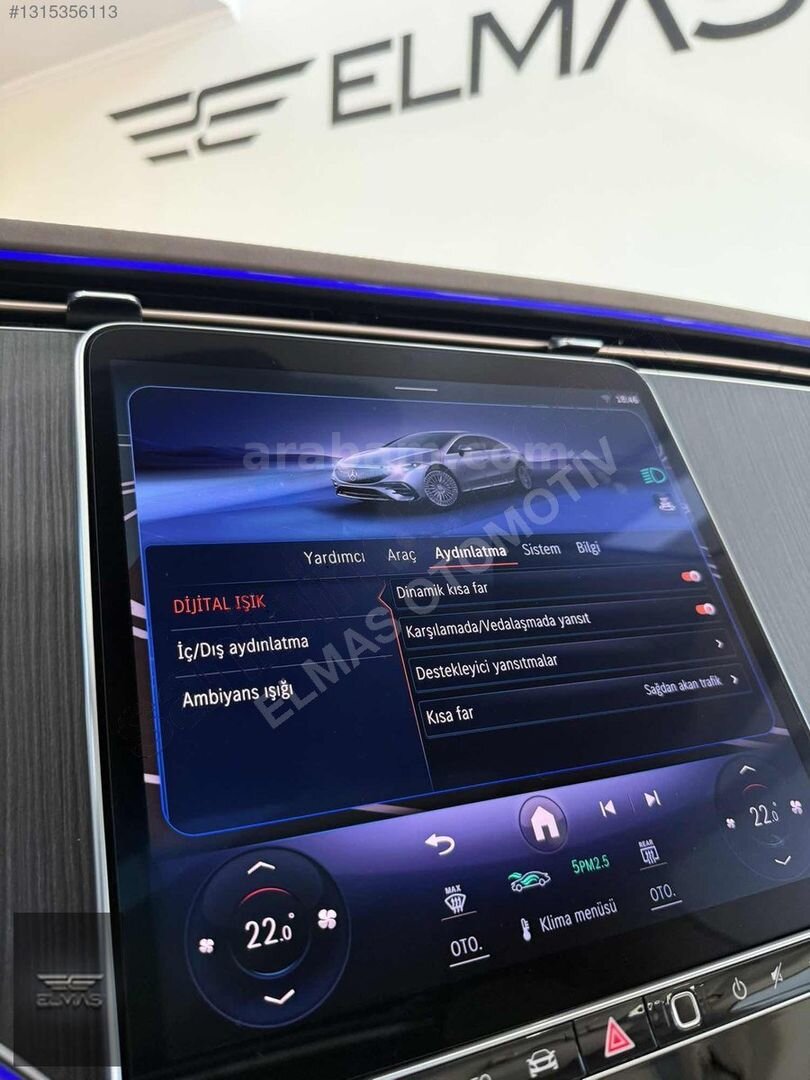 Galeriden Mercedes - Benz EQS 350 AMG 2022 Model Aydın 37.500 km Gri 5