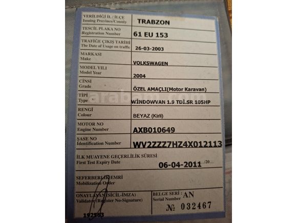 Sahibinden Karavan Motokaravan