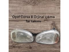 OPEL CORSA B ORJİNAL CİKMA FAR TAKİMİ