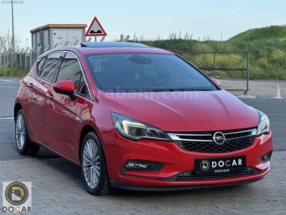 DOCAR-2017 OPEL ASTRA 1.6 CDTI OTOMTK+SANROOF KREDİ/K.KART/VADE