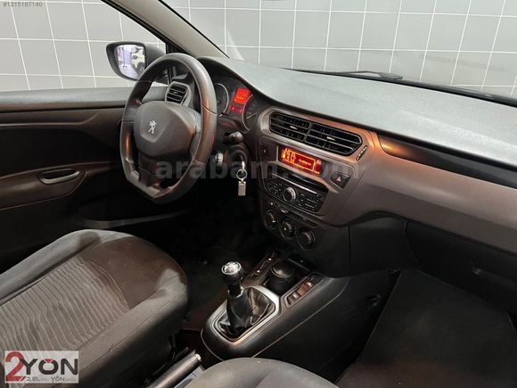 FİAT YÖN'DEN PEUGEOT 301 1.6 HDI ACTİVE 121'BİNDE