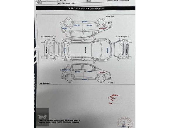 BERK AUTO'DAN-SATILIK 2004-GOLF OTOMATİK VİTES
