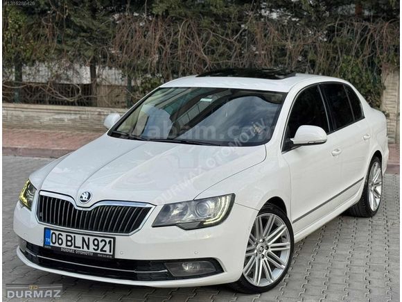 2014 SKODA SUPERB 1.6TDI PRESTİGE BOYASIZ SUNROOF 4K ISITMA