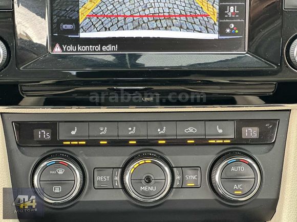2016 SUPERB 1.6 TDI PRESTIGE CAM TAVAN-İÇ BEJ - FULL DONANIM