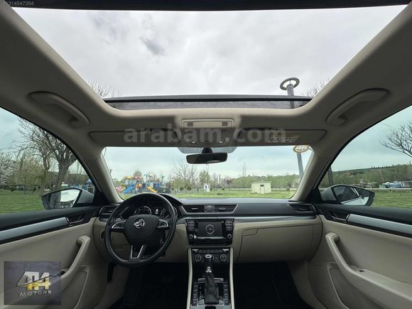 2016 SUPERB 1.6 TDI PRESTIGE CAM TAVAN-İÇ BEJ - FULL DONANIM