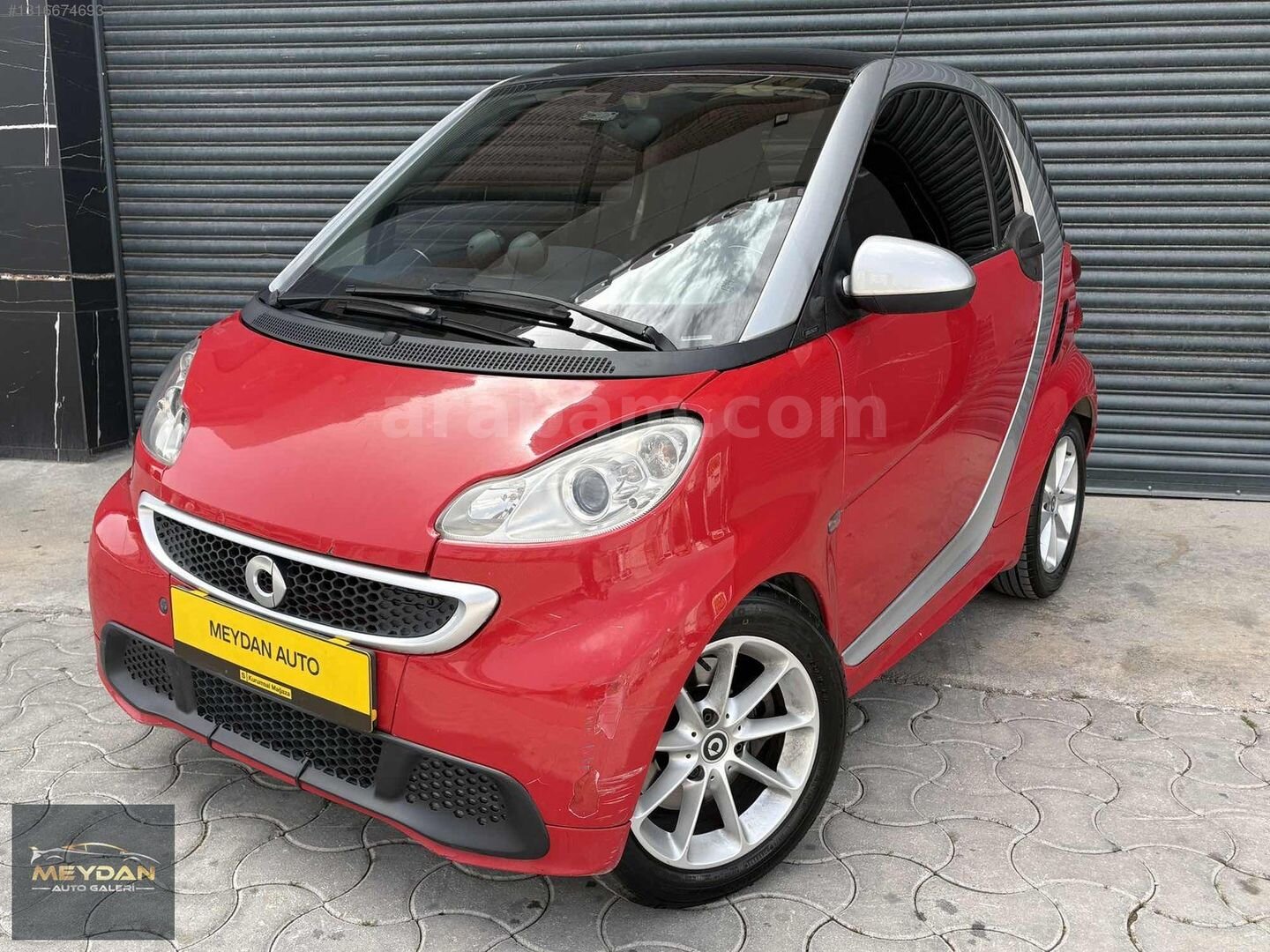 Galeriden Smart ForTwo 1.0 Passion 2013 Model Konya 178.000 km Kırmızı 1