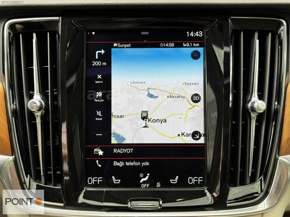 -POINT- VOLVO S90 2.0D D4 INSCRİPTİON 2017 HATASIZ