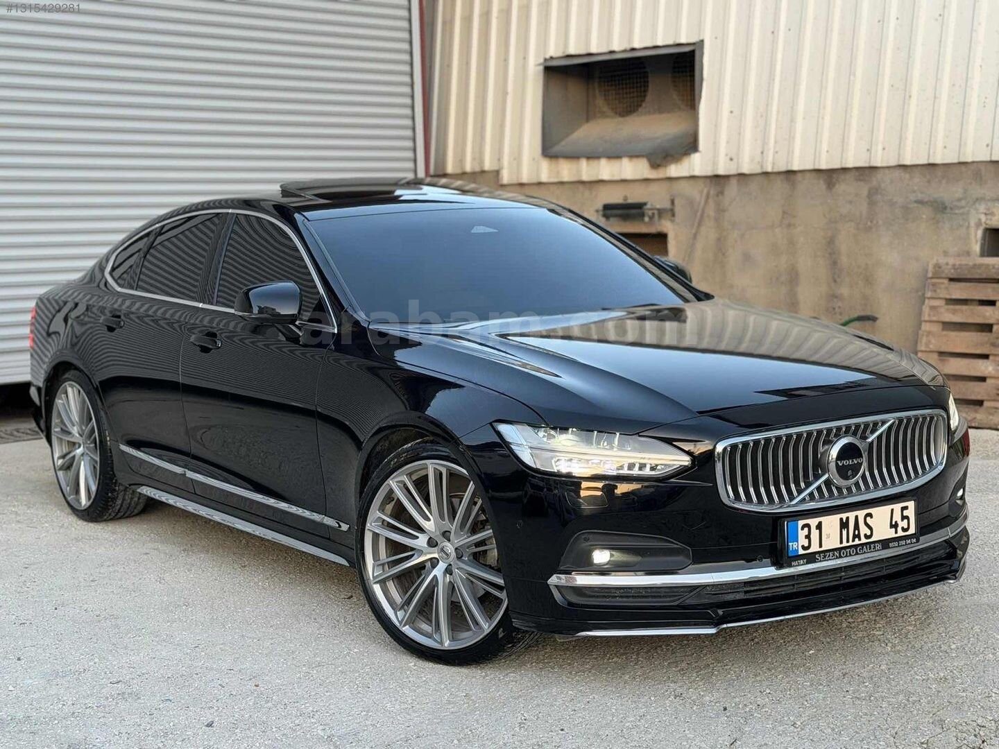 Galeriden Volvo S90 2.0 D B5 Inscription 2022 Model Hatay 125.000 km Siyah 2