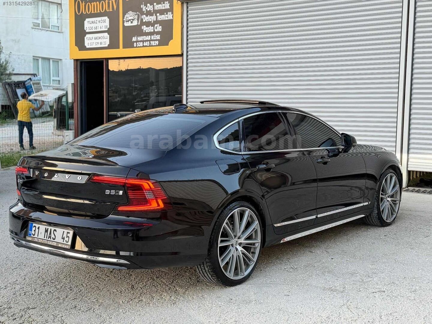 Galeriden Volvo S90 2.0 D B5 Inscription 2022 Model Hatay 125.000 km Siyah 7