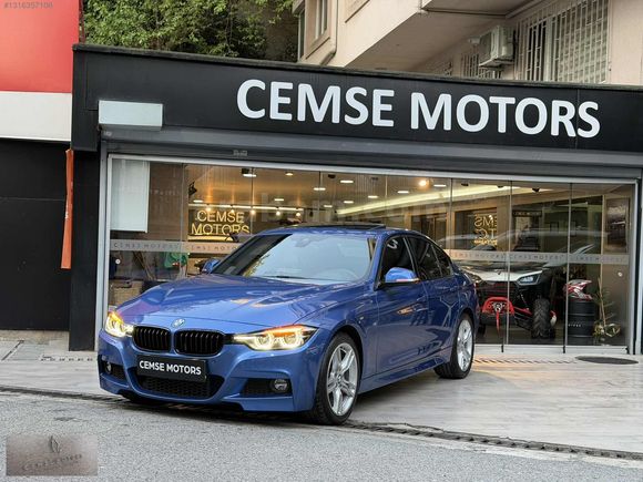 CEMSE MOTORS 2017 BMW 3.18 İ EDİTİON M SPORT MAVİ İÇİ KIRMIZI