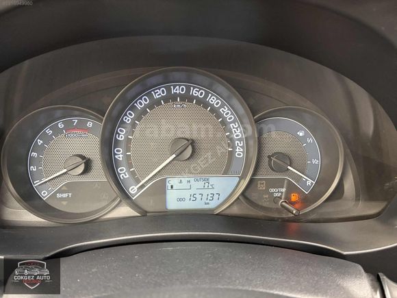 K.K 12 TAKSİT İMKANIYLA TOYOTA COROLLA ORİJİNAL DÜŞÜK KM LPG'Lİ