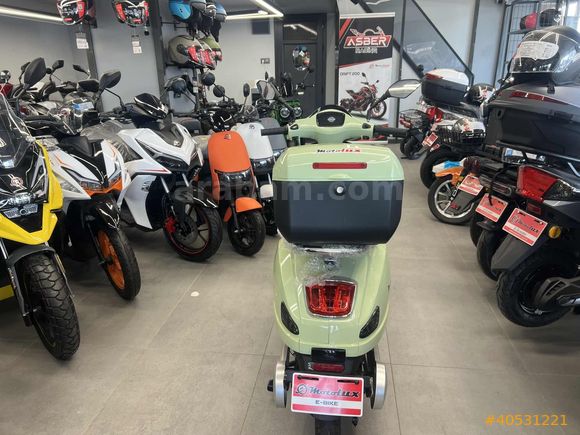 ASBER RACİNG'TE 2024 MOTOLUX E-VINTAGE-6 AKÜ+DiJITAL GÖSTERGE.!