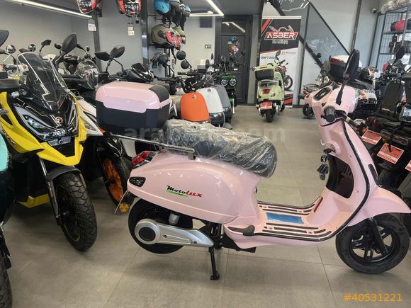 ASBER RACİNG'TE 2024 MOTOLUX E-VINTAGE-6 AKÜ+DiJITAL GÖSTERGE.!
