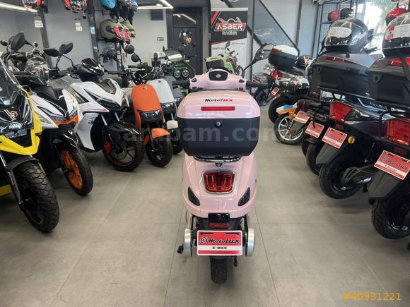 ASBER RACİNG'TE 2024 MOTOLUX E-VINTAGE-6 AKÜ+DiJITAL GÖSTERGE.!