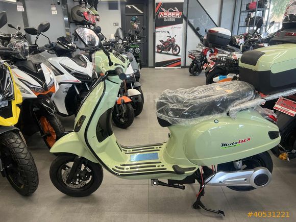 ASBER RACİNG'TE 2024 MOTOLUX E-VINTAGE-6 AKÜ+DiJITAL GÖSTERGE.!