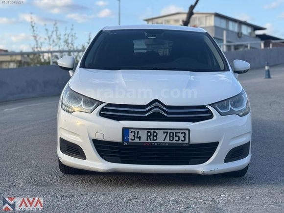 2016 C4 SERVİS BAKIMLI 1.6 HDI KAZASIZ BOYASIZ