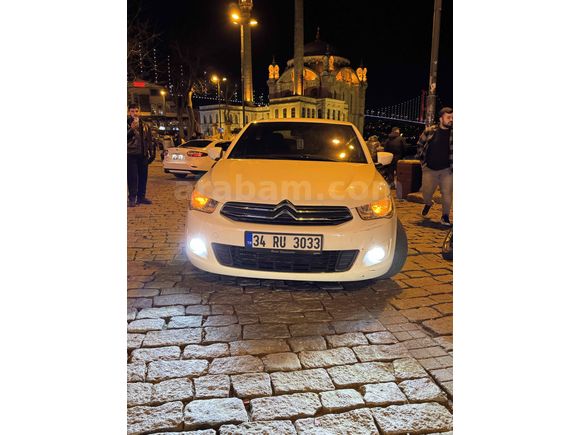 Sahibinden Citroen C-Elysée 1.6 HDi Exclusive 2016 Model  162.000 km Beyaz
