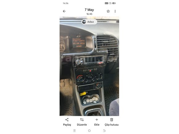 Sahibinden Opel Zafira 1.6 Elegance 2003 Model Bursa