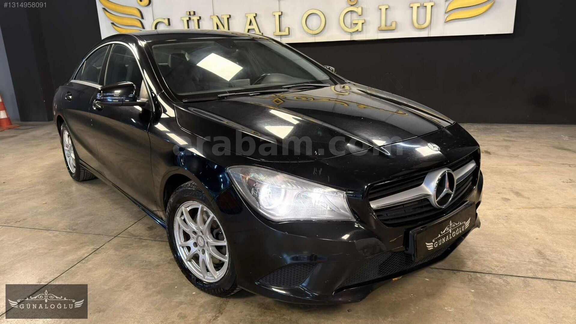 GÜNALOĞLU'dan-2014-HATASIZ-BOYASIZ-DEĞİŞENSİZ-187.000KM-CLA 180 4