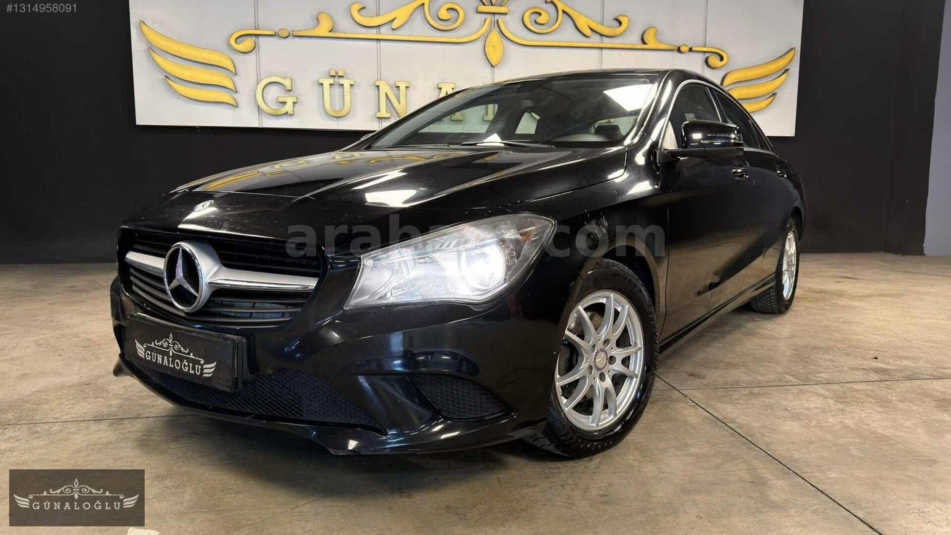 GÜNALOĞLU'dan-2014-HATASIZ-BOYASIZ-DEĞİŞENSİZ-187.000KM-CLA 180 3