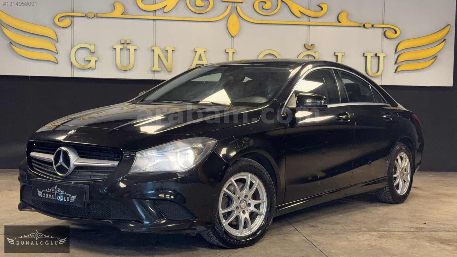 GÜNALOĞLU'dan-2014-HATASIZ-BOYASIZ-DEĞİŞENSİZ-187.000KM-CLA 180 2