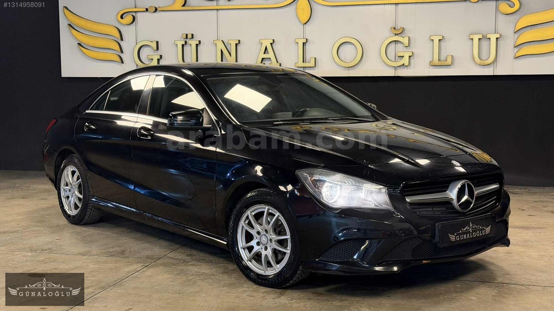 GÜNALOĞLU'dan-2014-HATASIZ-BOYASIZ-DEĞİŞENSİZ-187.000KM-CLA 180 5