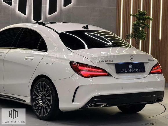 HZR MOTORS 2018 HATASIZ CLA 180d AMG CAM TAVAN G.GÖRÜŞ XENON