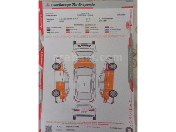 Sahibinden Çiçek Gibi Honda