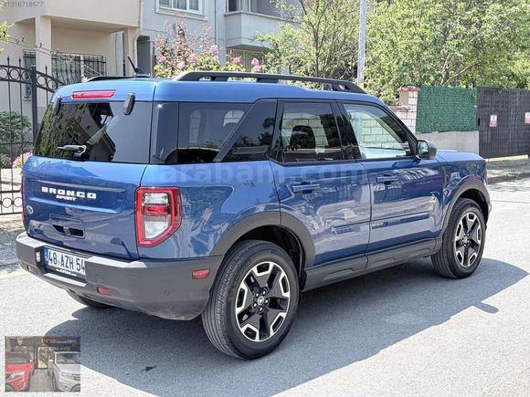 2023 BOYASIZ BRONCO SPORT OUTER BANKS EN ÜST DONANIM 4x4