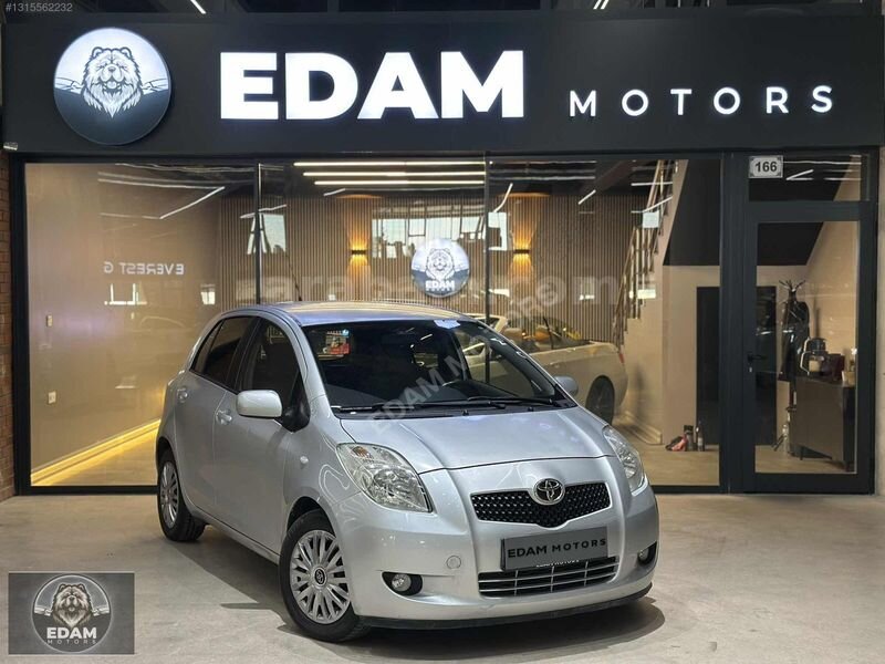 EDAM MOTORS & 2009 TOYOTA YARİS 1.3 OTM.VTES 146.000KM TERTEMİZ