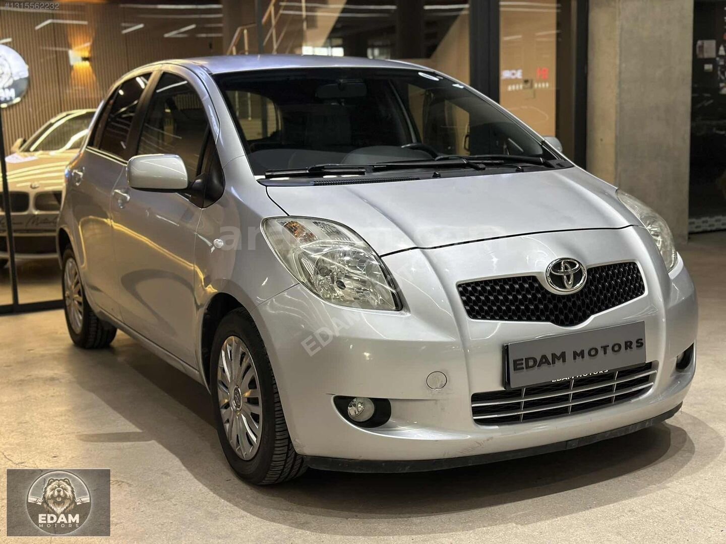 EDAM MOTORS & 2009 TOYOTA YARİS 1.3 OTM.VTES 146.000KM TERTEMİZ 6