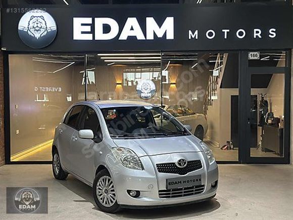EDAM MOTORS & 2009 TOYOTA YARİS 1.3 OTM.VTES 145.000KM EMSALSİZ