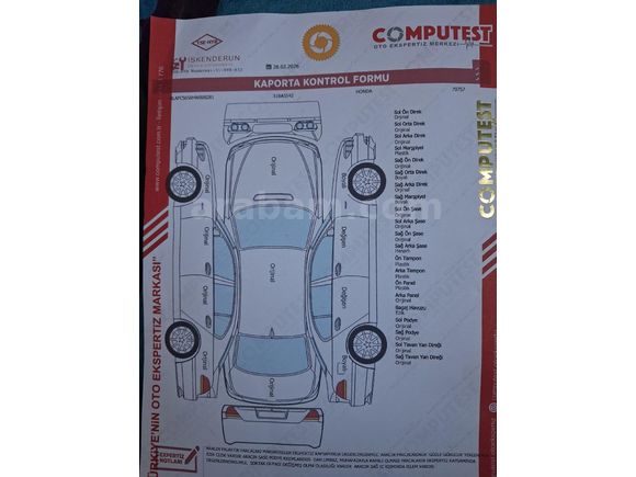 2017 çıkışlı 77 binde civic
